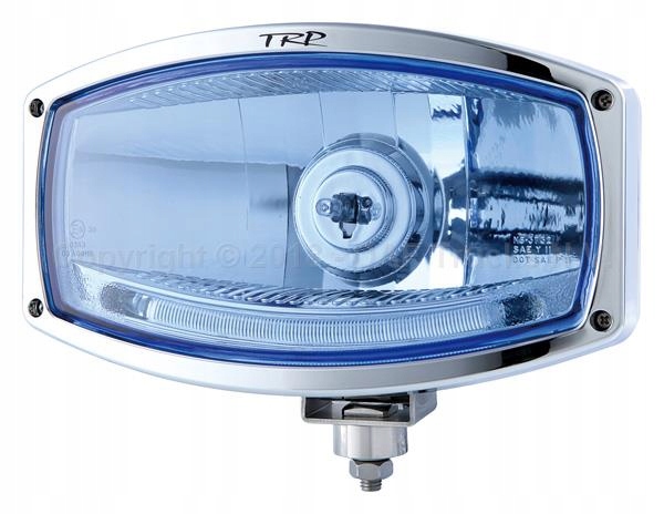 HALOGEN DALEKOSIEZNY NIEBIESKI CHROM POZYCJA LED