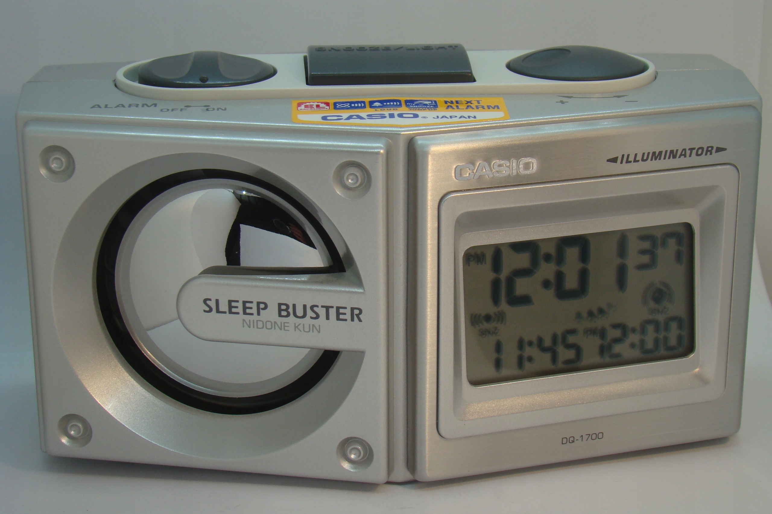 

Unikat Budzik Casio Podświetlenie, 2 melodie, Bell