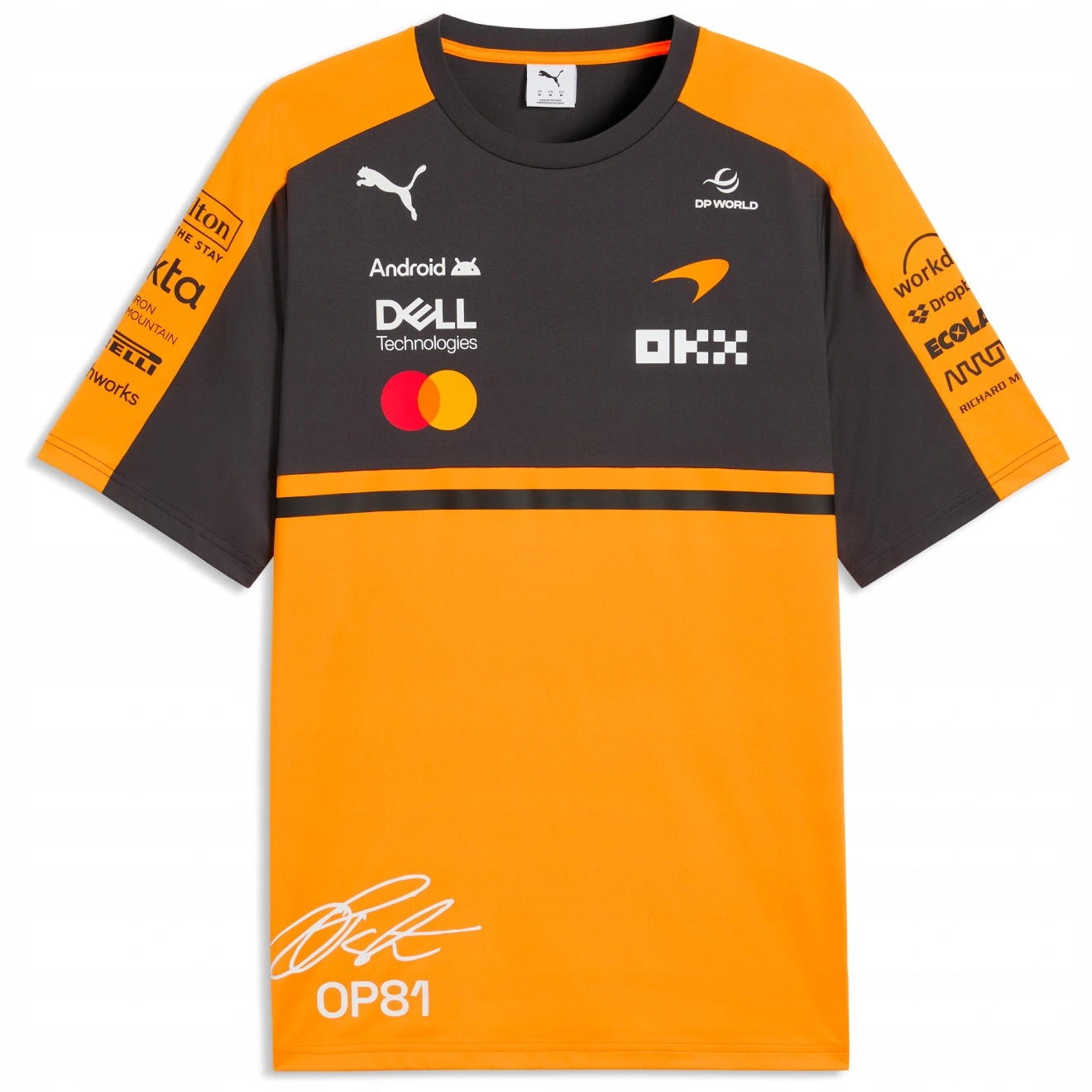 Tričko McLaren F1 2026 Oscar Piastri vel. M