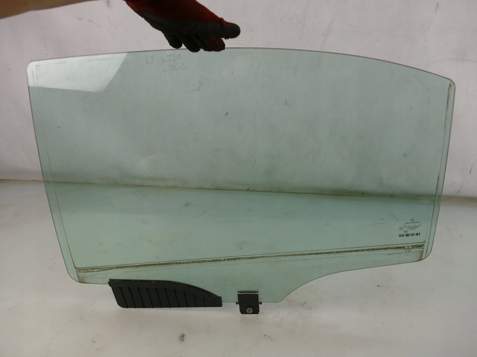MERCEDES S W221 LONG window door left rear part rear