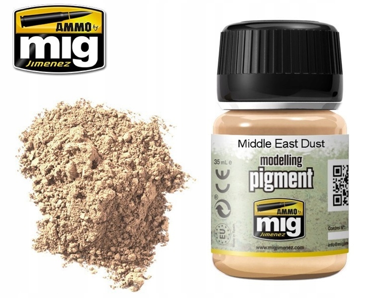 Ammo Mig 3018 Pigment Modelarski Middle East Dust 35ml