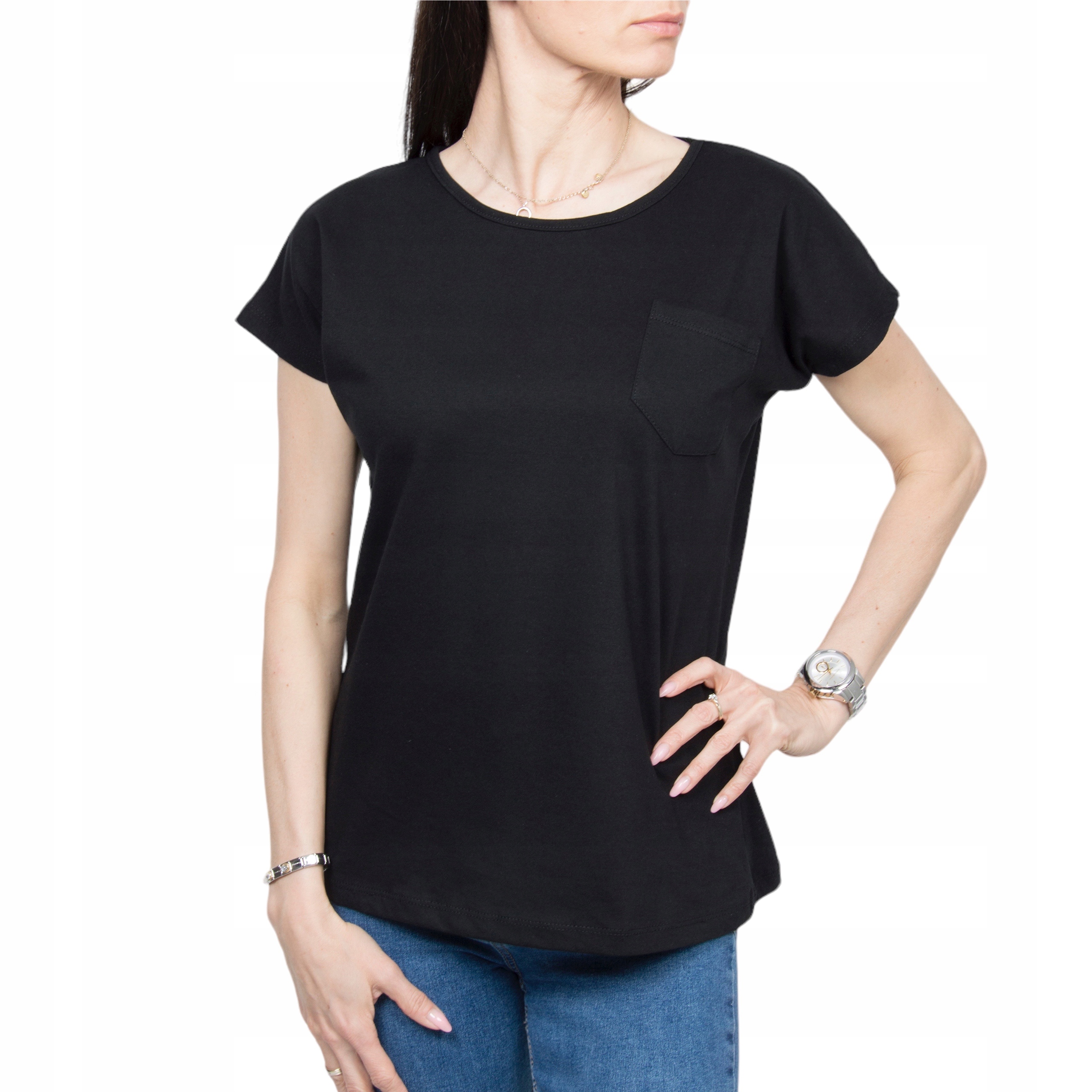 

#2 Bawełniana Bluzka Koszulka Damska T-shirt r.4XL