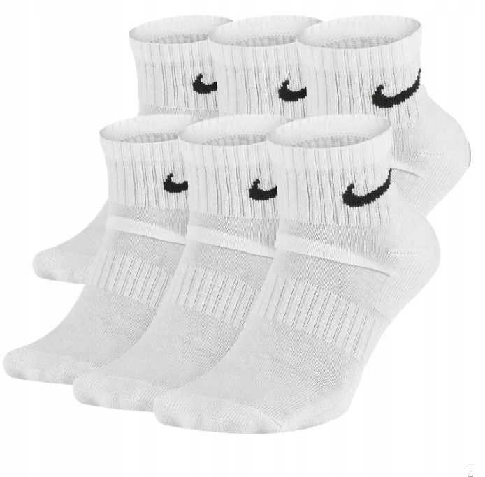 

Nike Skarpety Skarpetki Kostki 47-45 6PACK