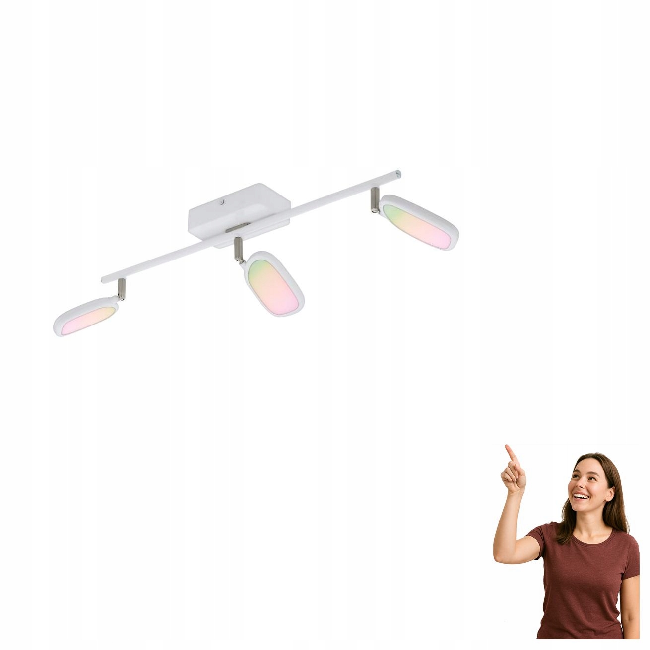 Lampa reflektor spot Led 3x5W Palombare-c 97693 Eglo