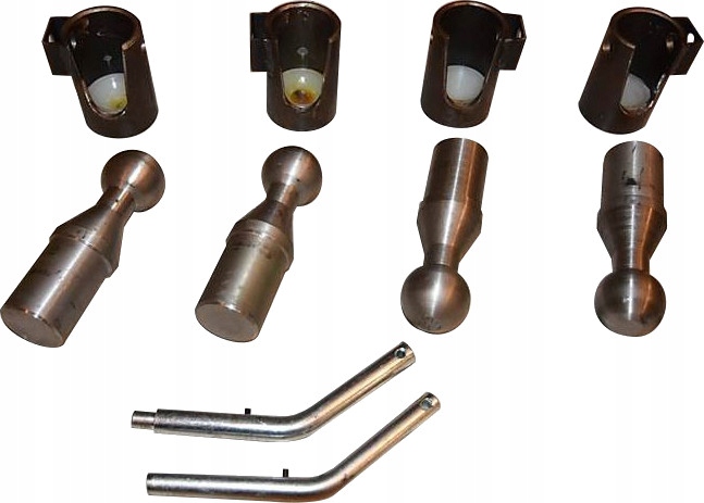 Kuličky Pro Převrácení Kiper Na Tři Strany Sada 4 Ks Fi 50 Až 3,5 T