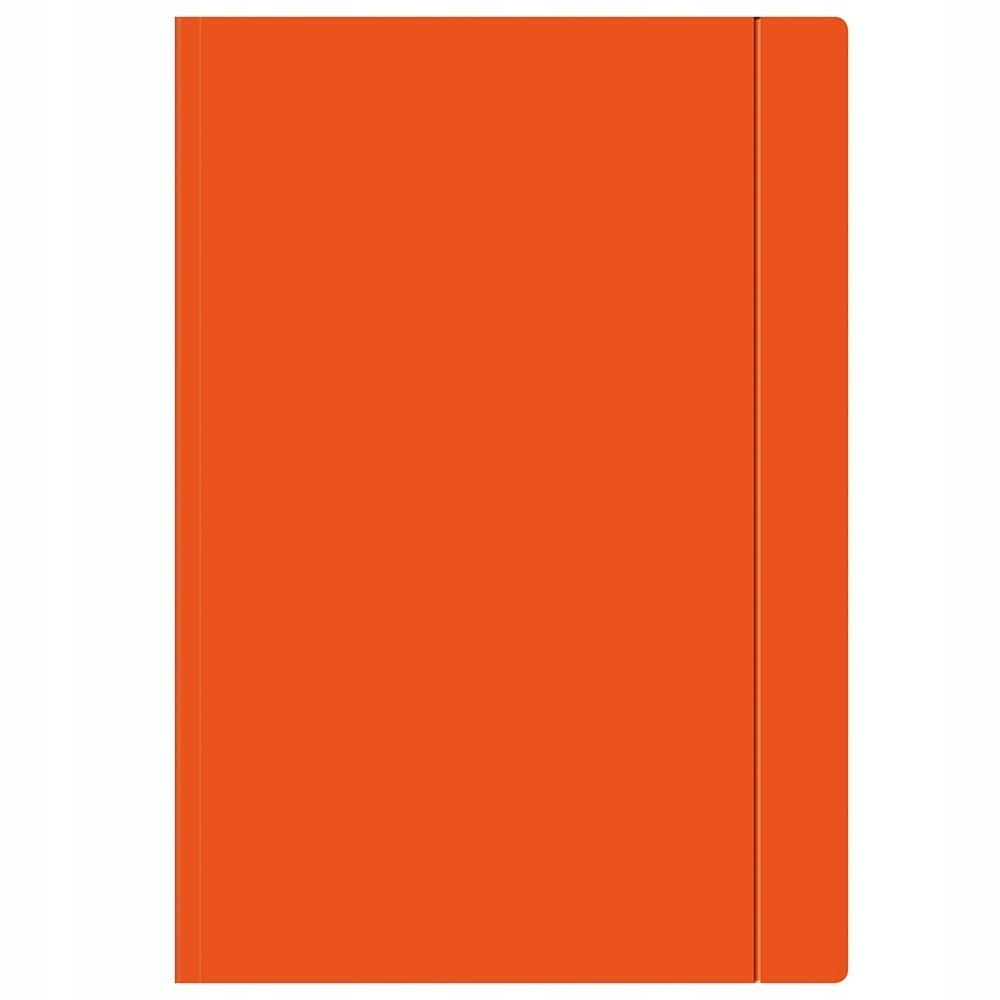 

Teczka Z Gumką A4+ Interdruk Fluo Pomarańczowa