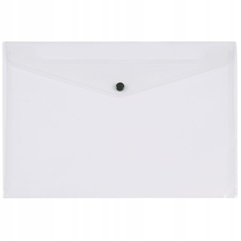 TECZKA NA DOKUMENTY KOPERTOWA A4 , PP NA ZATRZASK TRANSPARENTNA