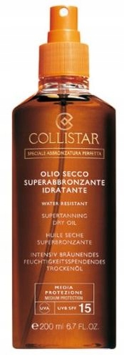 Collistar Suchý Oleje Na Opalování Spf 15 200 Ml