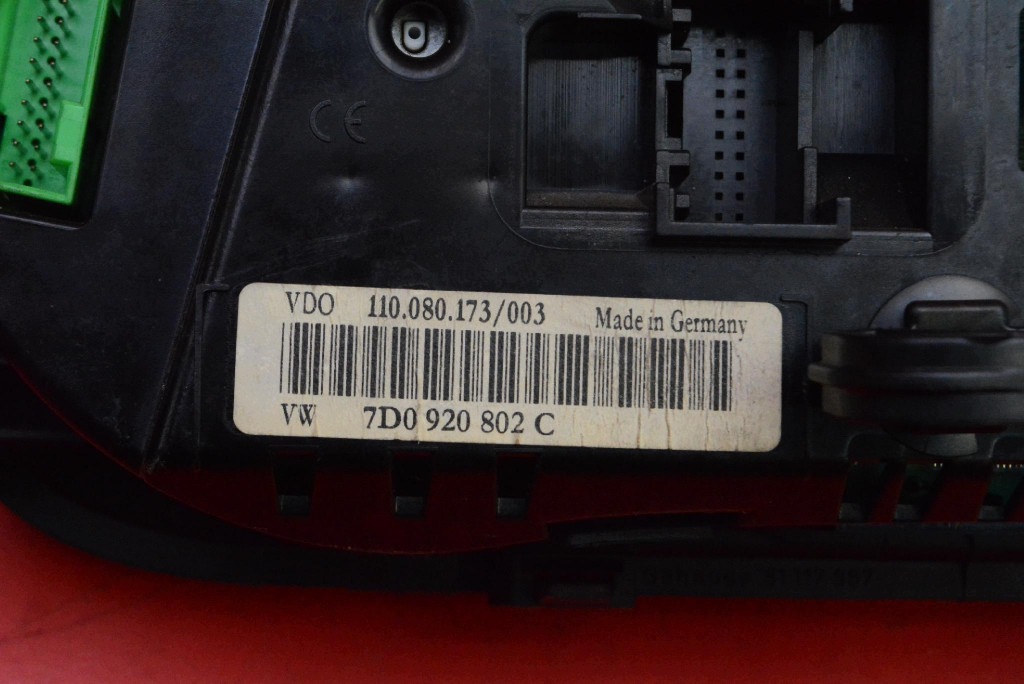 dials dials EU 7D0920802C VW TRANSPORTER T4 1.9 TD 68 KM 90-03