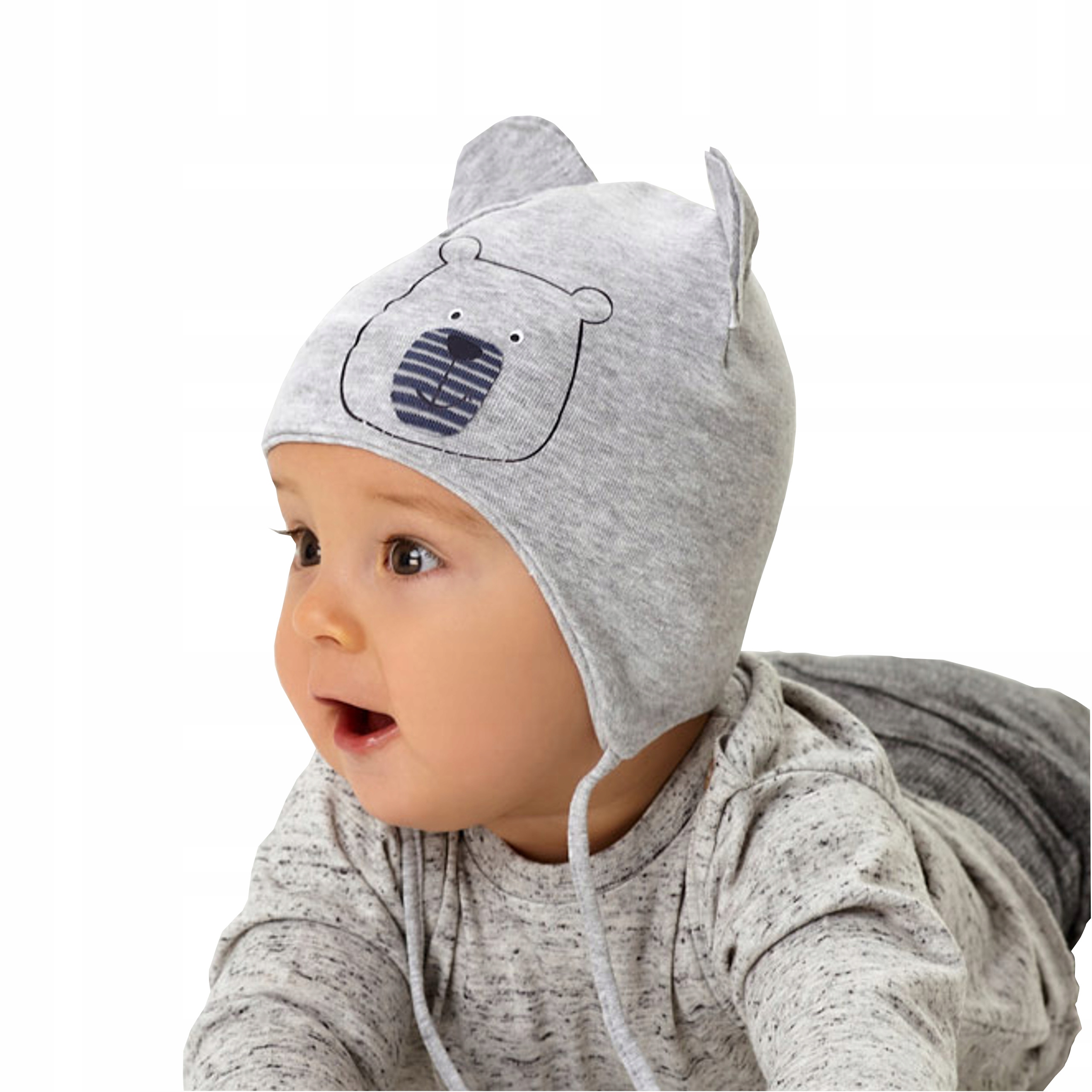 

Czapka Wiązana Bawełna Podwójna r 44 46