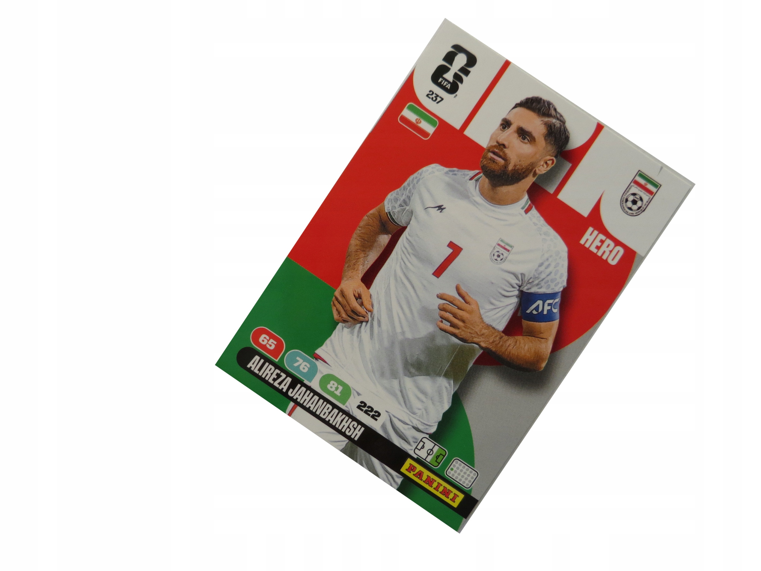 Panini Fifa World Cup 2026 Karta Hero 237 Alireza Jahanbakhsh Iran