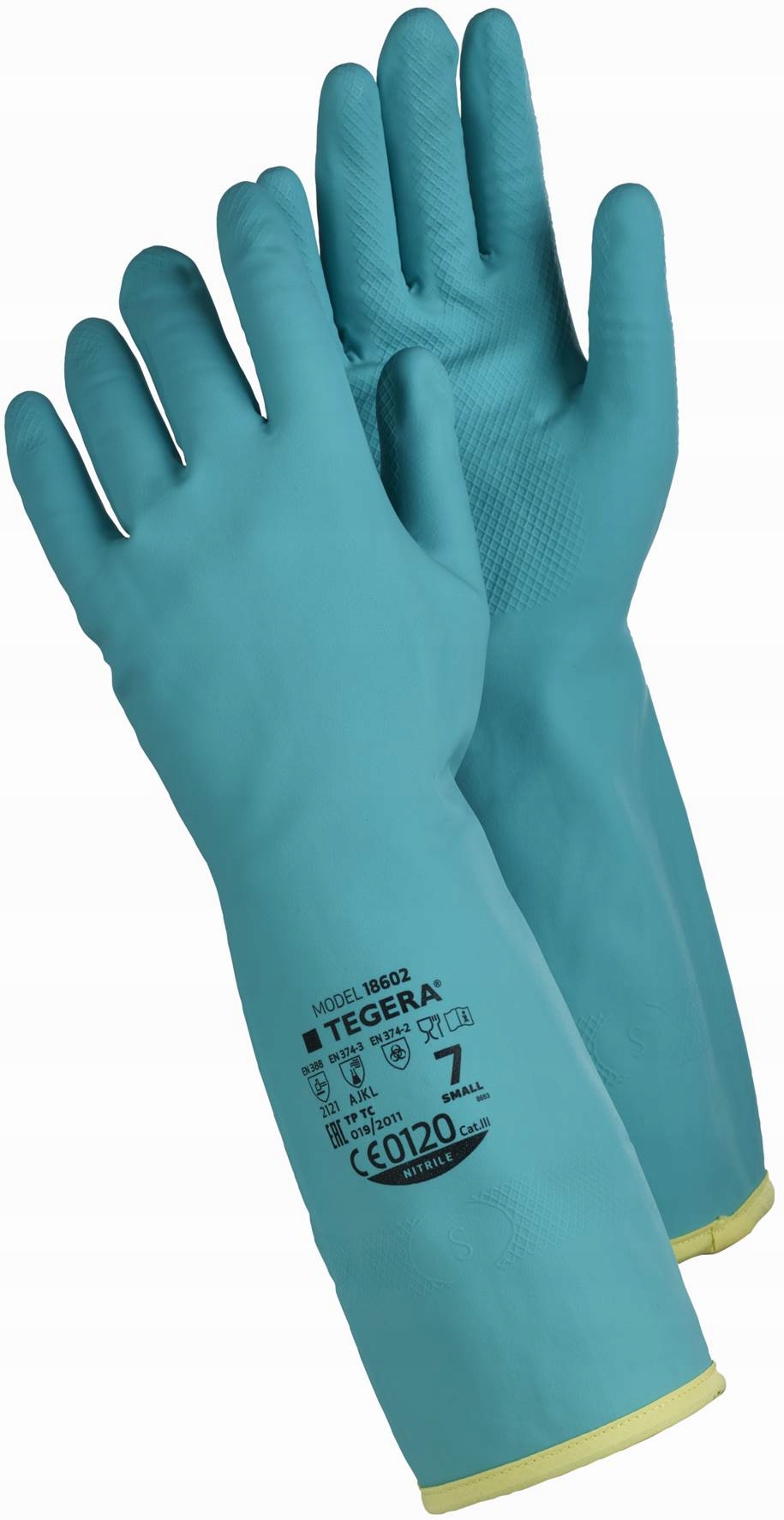 RĘKAWICA OCHRONNA ZABEZPIECZAJĄCA PRZED SUBSTANCJAMI CHEMICZ TEGERA 18602;