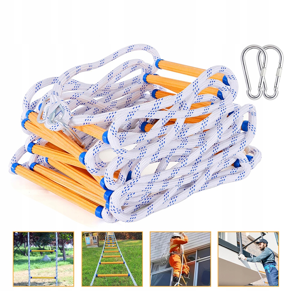 5M Žebřík s karabinou, zatížení 200 kg.