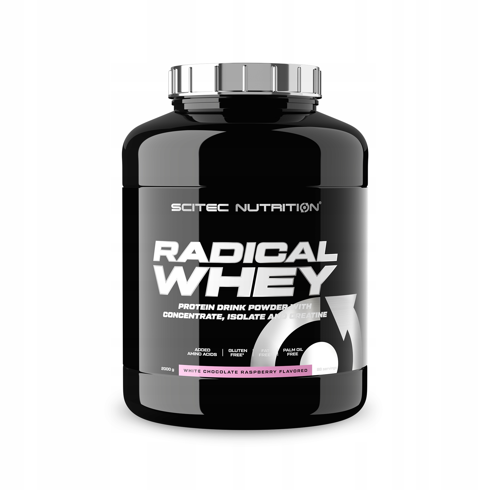 Scitec Radical Whey 2000g White Chocolate Raspberry Protein