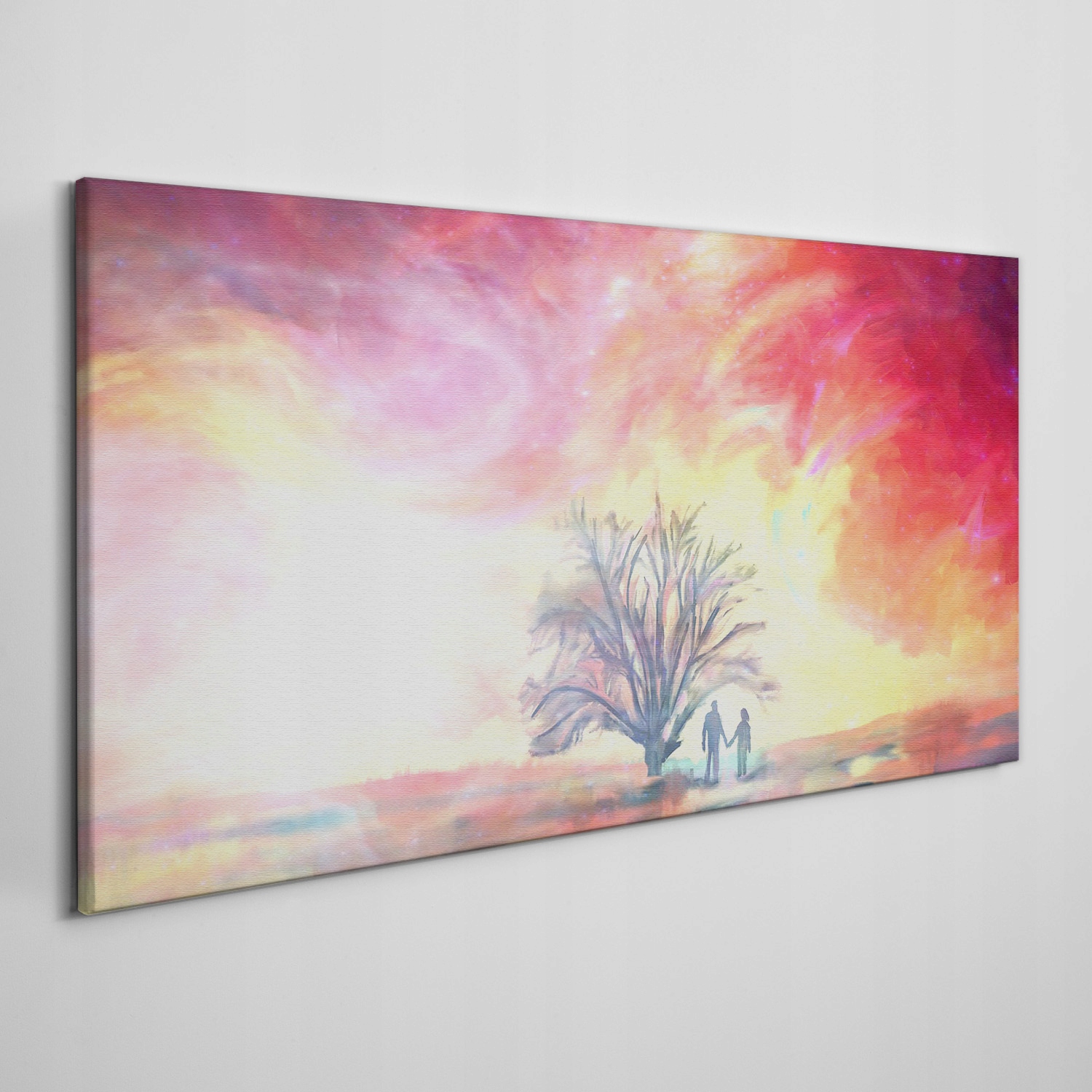 

Obraz na płótnie Sztuka malarstwo para 120x60 cm