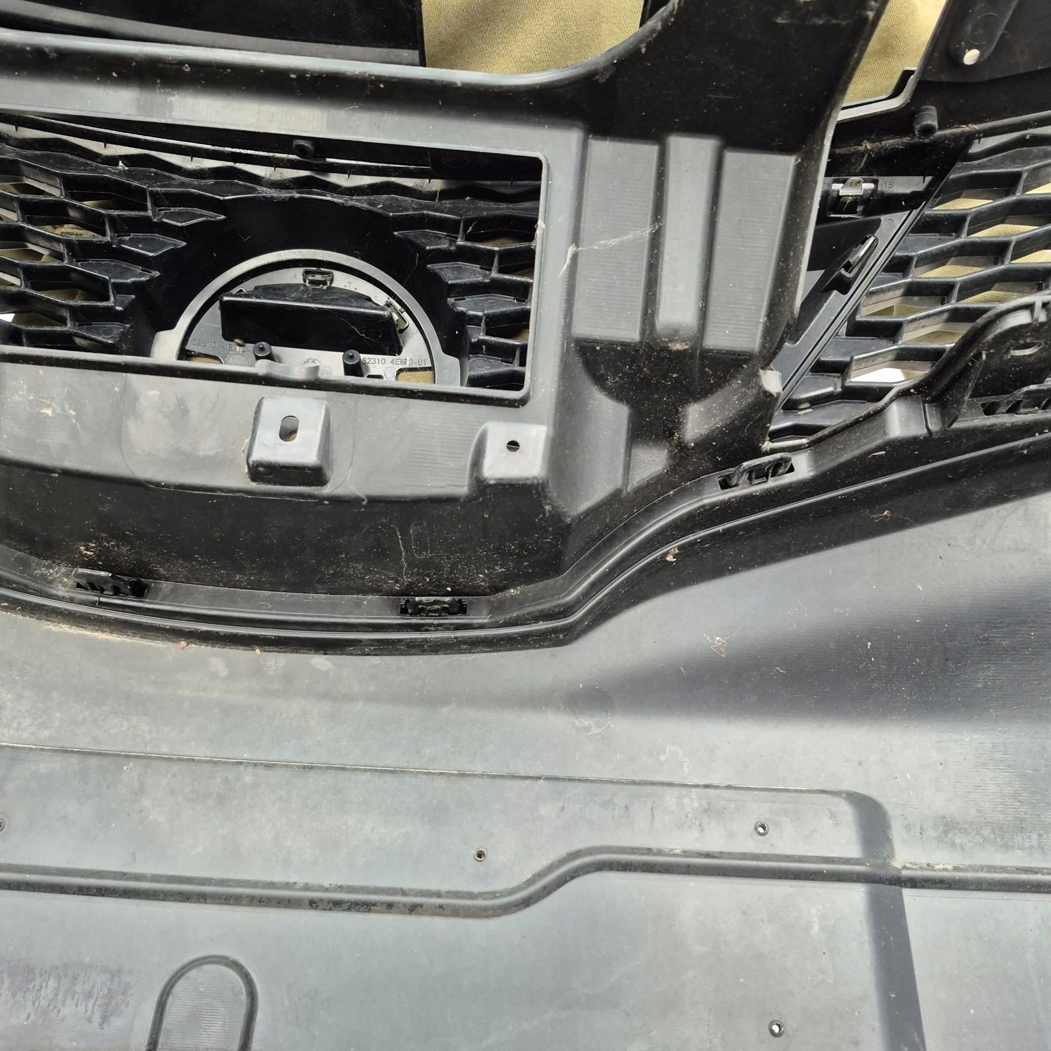 NISSAN QASHQAI II J11 13- bumper front front SPR
