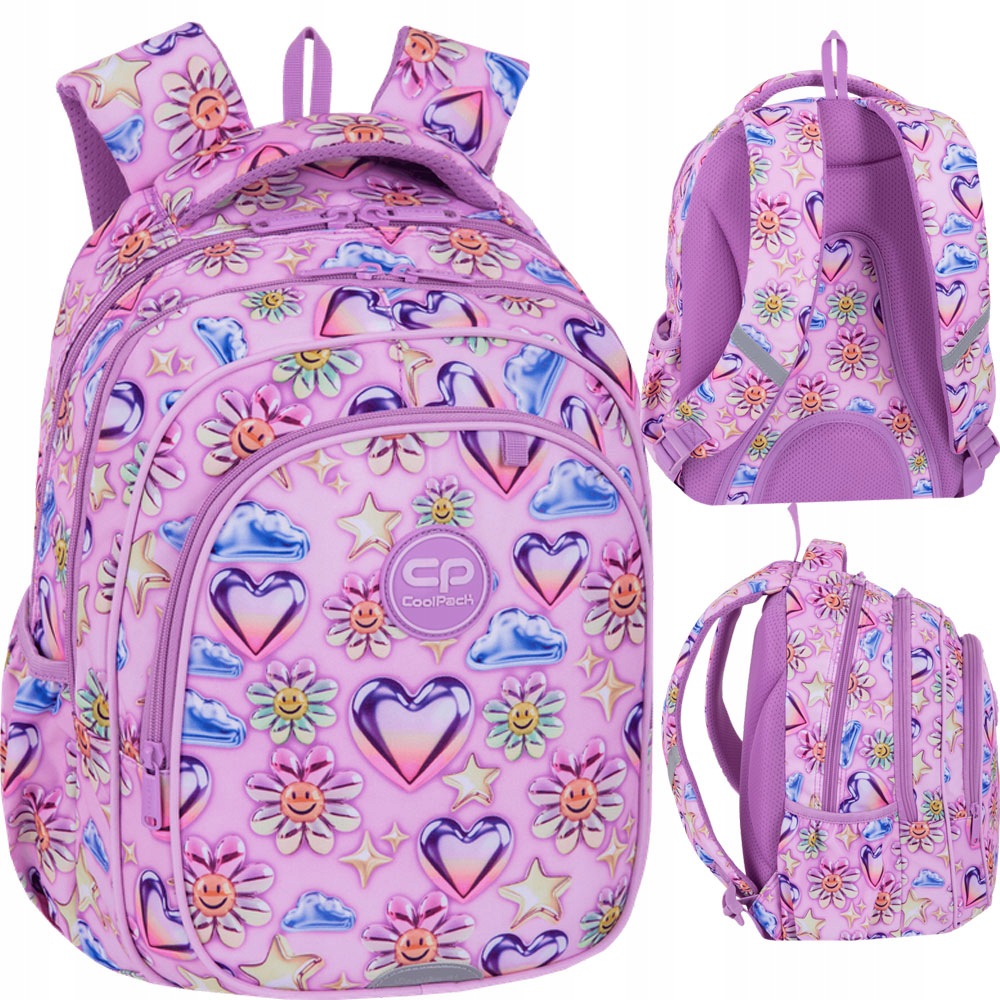 Plecak szkolny Fast Balloons dla dziewczynki klasa 1-3 Coolpack F163970