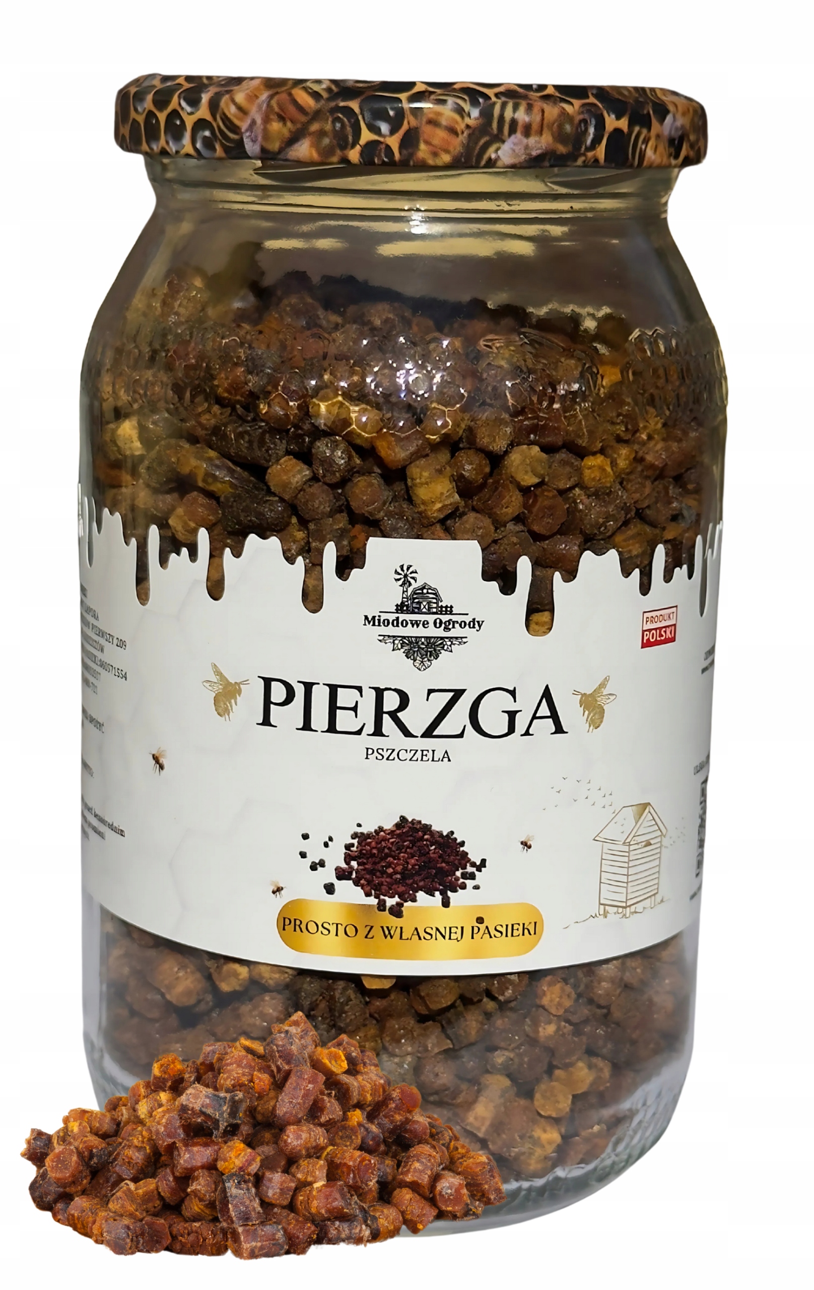 Včelí Perga 500g čerstvý 2025 přírodní