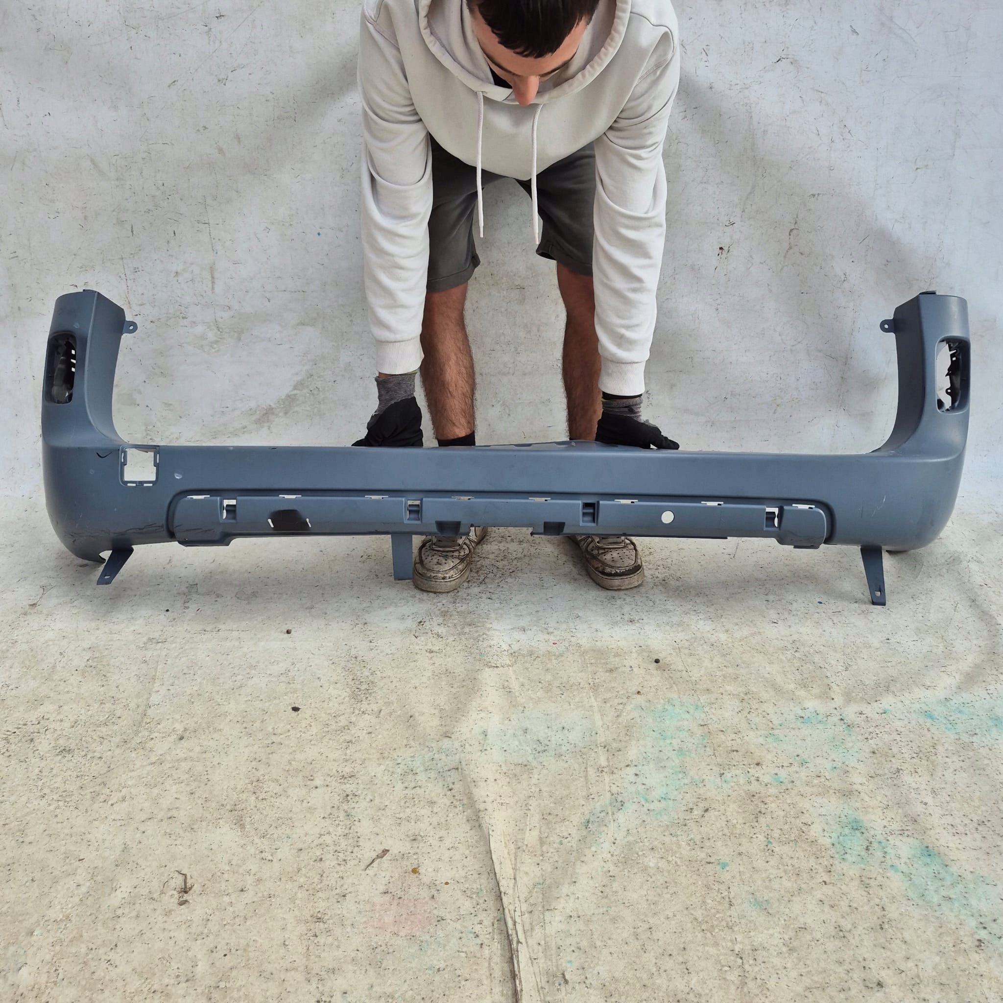 RENAULT KANGOO II 2 BE BOP 09-13 bumper rear part rear