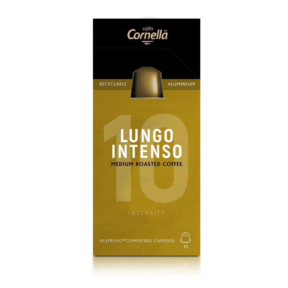 капсули для кавомашини CORNELLA lungo Intenso 10 шт.