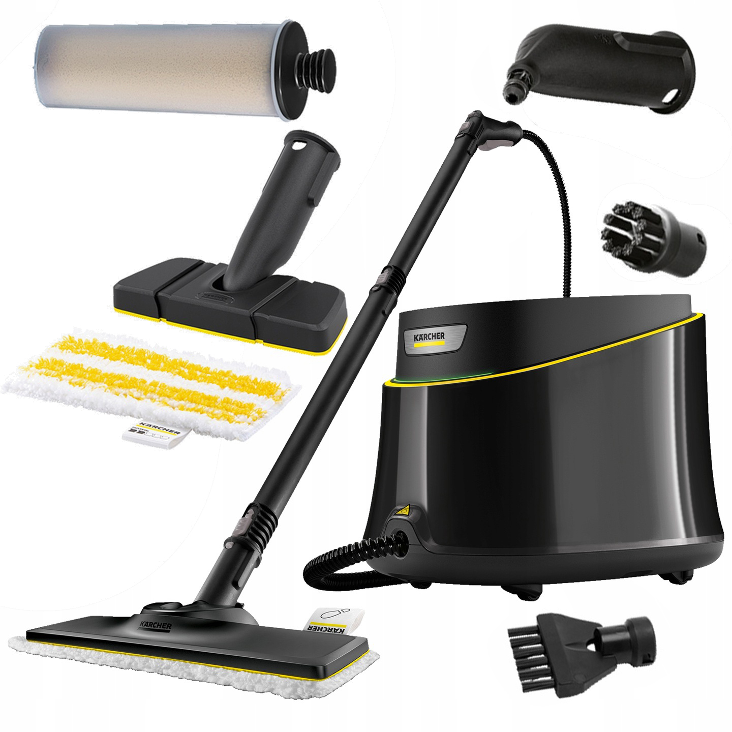 Karcher Sc 3 Deluxe Home Anniversary Edition Set Napařovač Černý