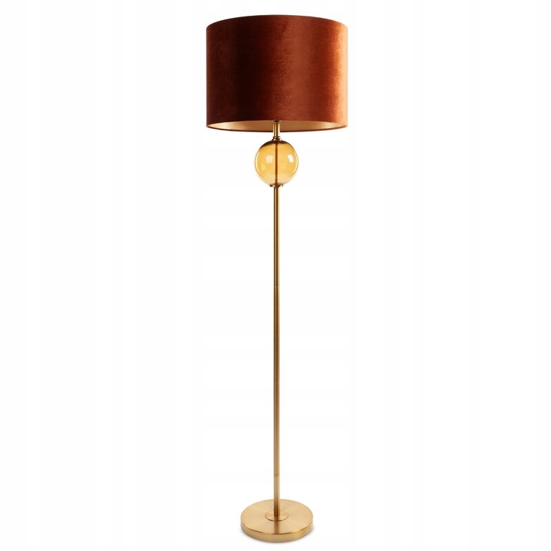Lampa podłogowa Leona 46x31x165 ceglasta