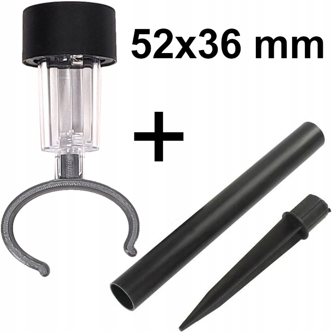 LAMPA LAMPKA SOLARNA LED na STELARZ RAMĘ BASENU Bestway Intex KLIPS 52x36mm