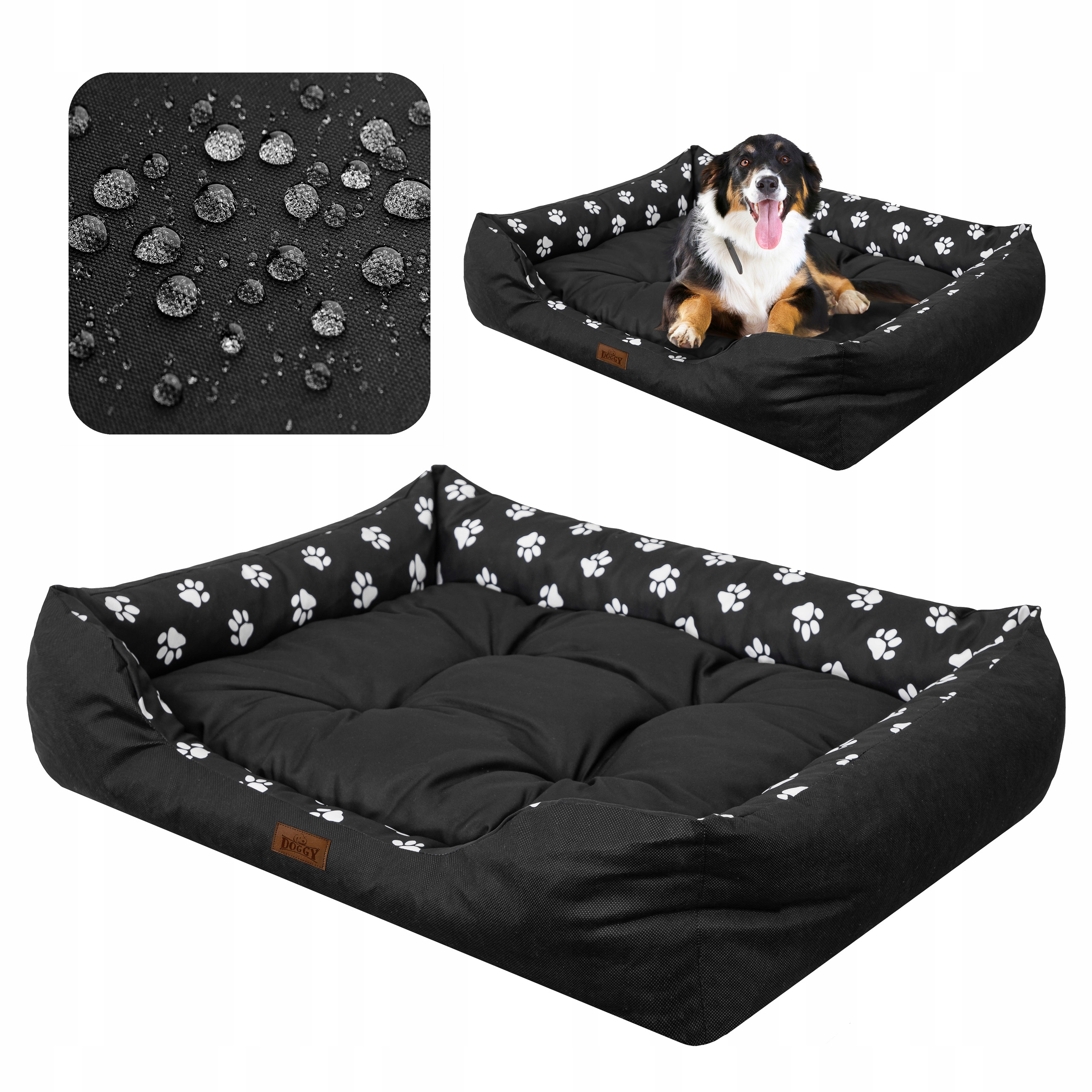 Levně pelíšek pro psa Velké Silné XXL 114x84 cm Pohovka Postel Kotec pro ovčáka