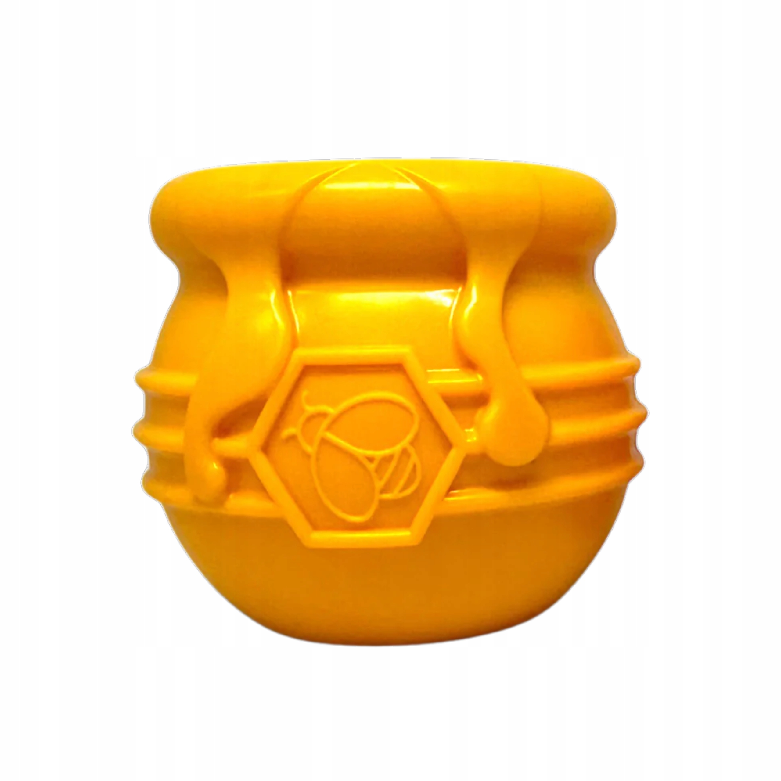 SodaPup Honey Pot Yellow 10 cm Hračka na pamlsky pro psy XL
