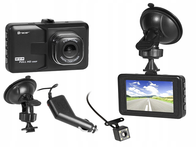 

Rejestrator Kamera Cofania Mobidouble Full Hd