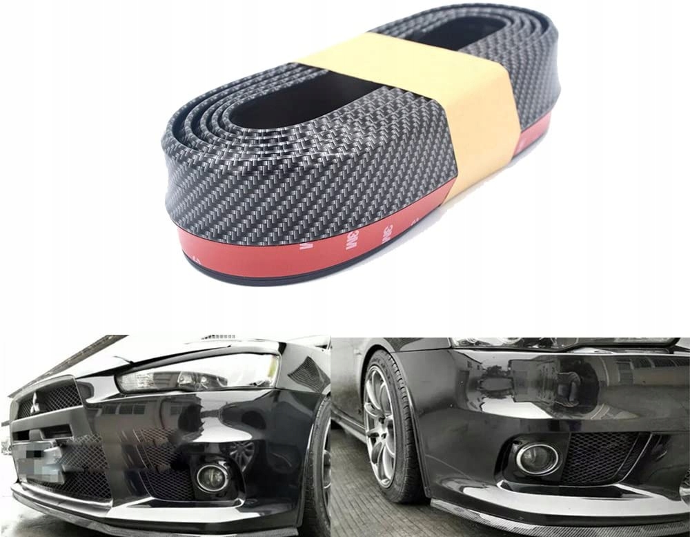 070697365548 - НАКЛЕЙКА ЗАЩИТНАЯ ПЛЕНКА ДЛЯ БАМПЕРА CARBON 2,5 М