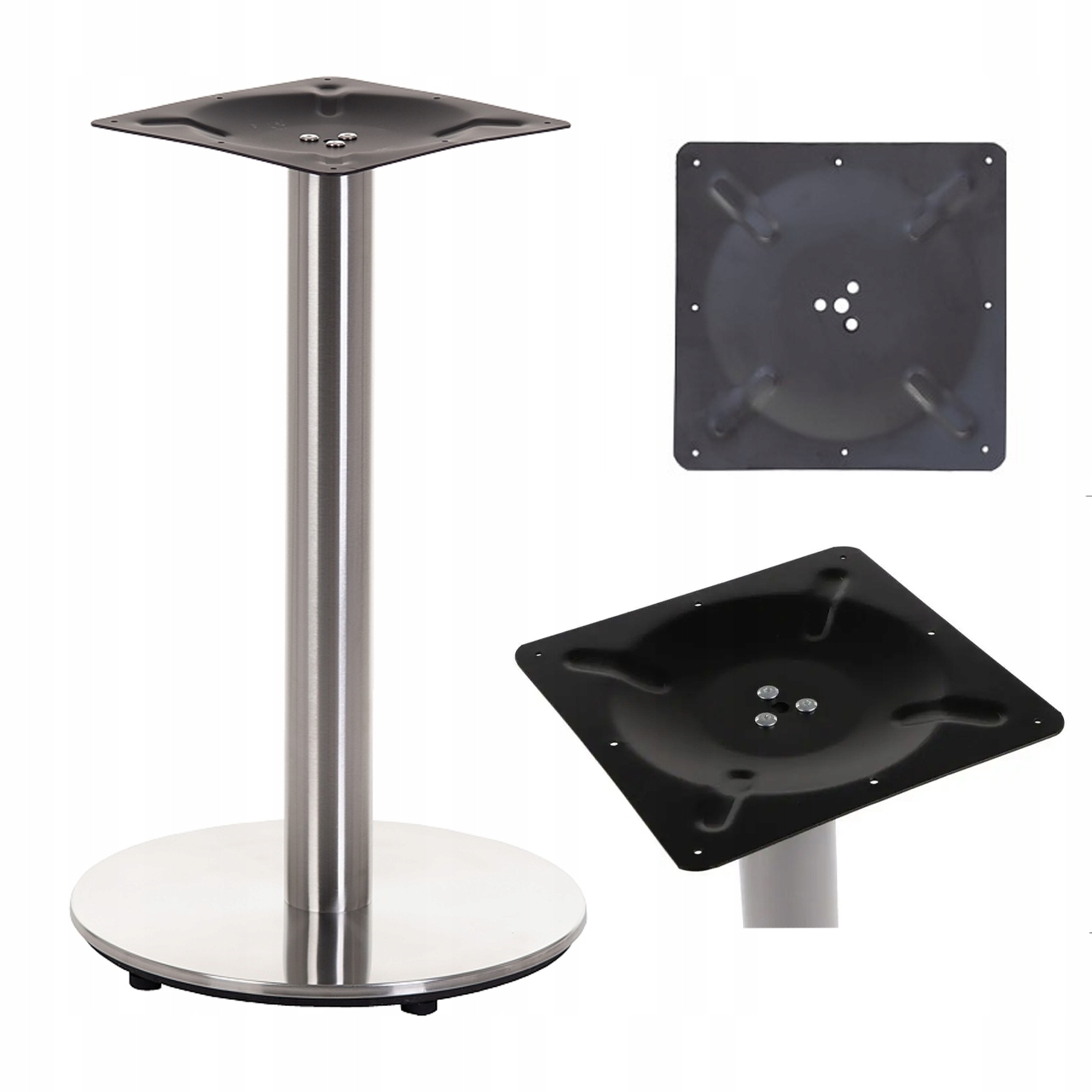 Základna Pro Stůl SH-2001-1/S Kartáčovaná – 45 CM – Pro Pracovní Desku 65 CM