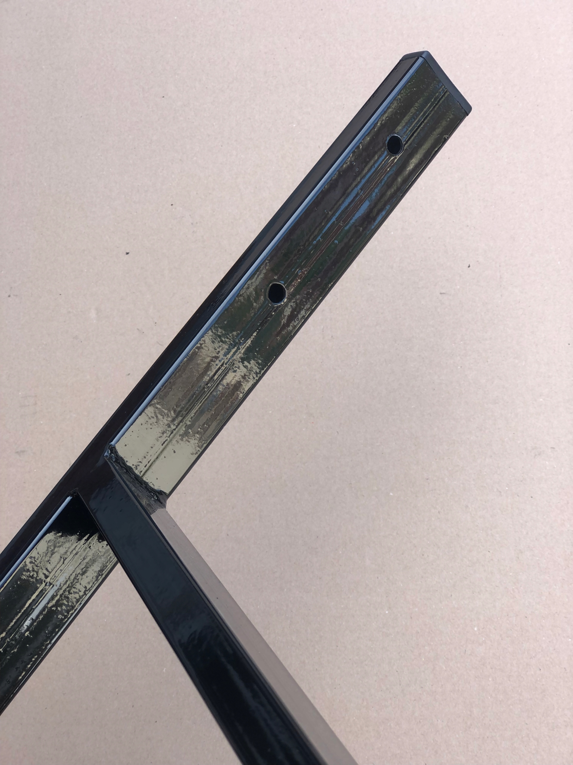 NOGA NOGI STAL BEZ OZDÓB DO ŁAWKI PODŁOKIETNIK Rodzaj z oparciem