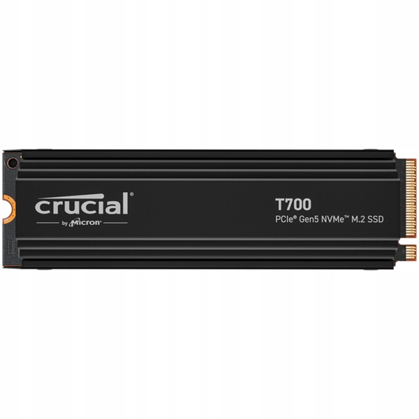 Crucial T700 4TB PCIe Gen5 NVMe M.2 Ssd (r12400MB/s, w11800MB/s)…