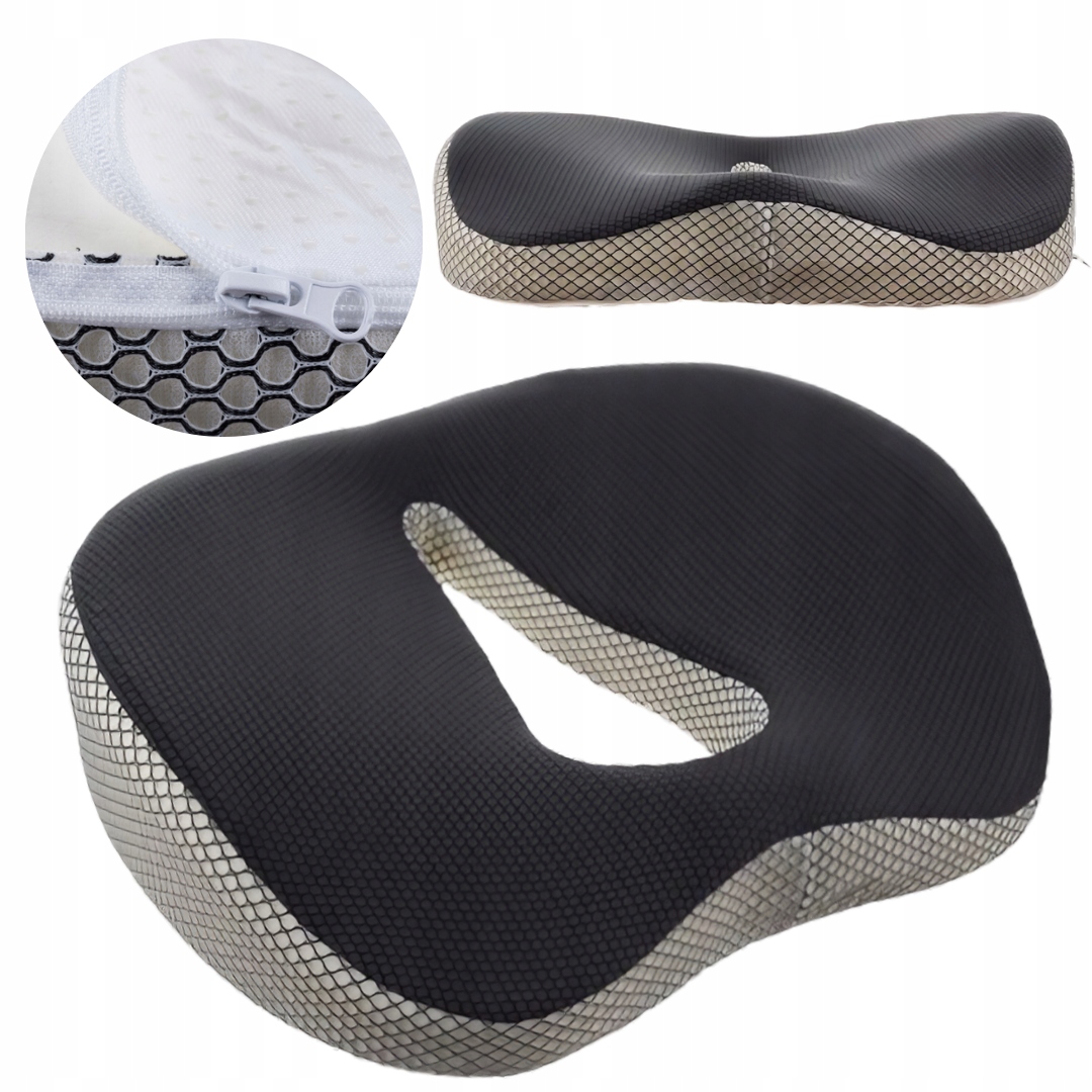 Poduszka Ortopedyczna Na Krzesło Fotel Do Siedzenia Samochodu Ból pleców