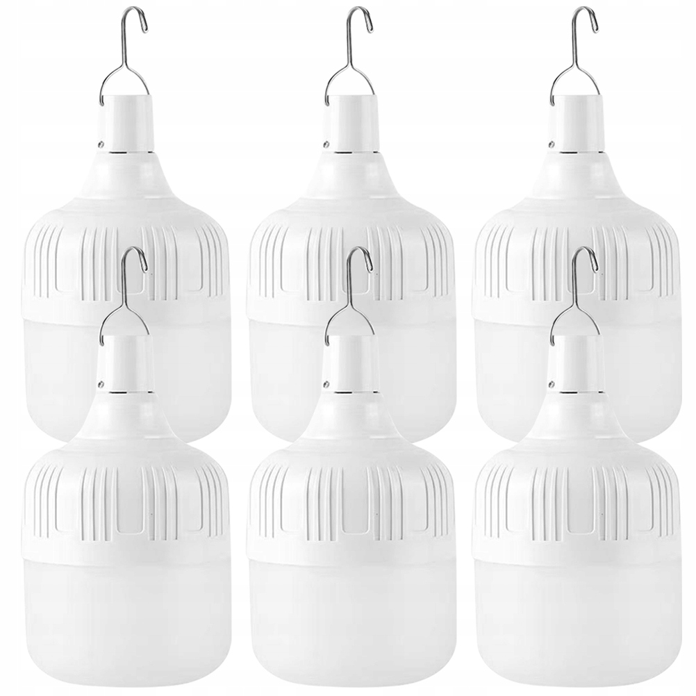 ŻARÓWKA USB ŁADOWANA ŻARÓWKA ZEWNĘTRZNA 6 SZT Kolekcja USB