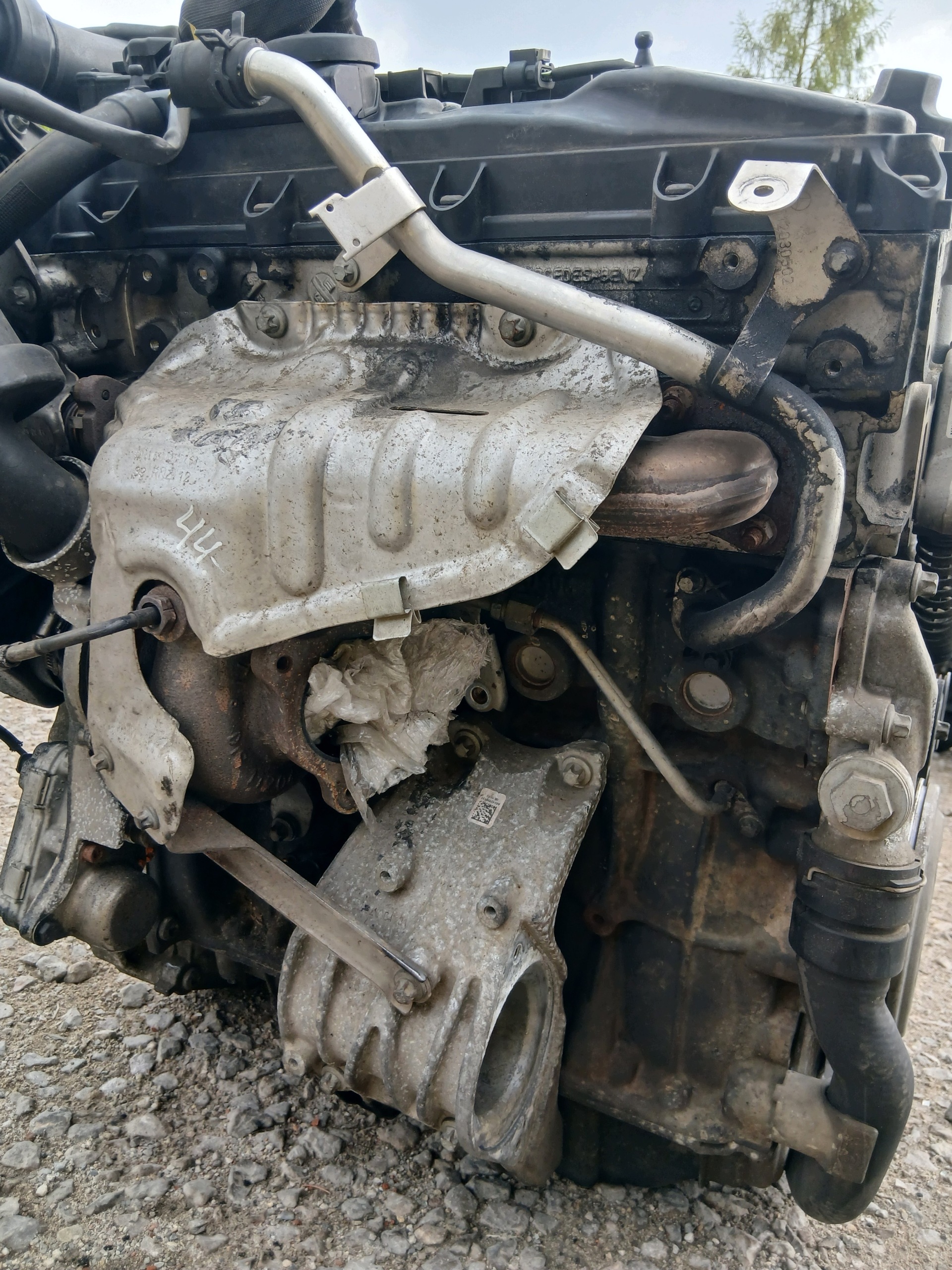 MERCEDES W176 W246 1.8 CDI engine 651.901 651901 complete KPL 199 TYS