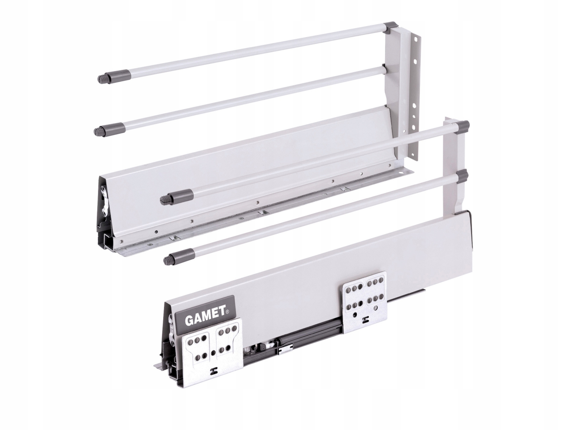 

Szuflada Gametbox Wysoka H-218 L-550 Szary Gamet
