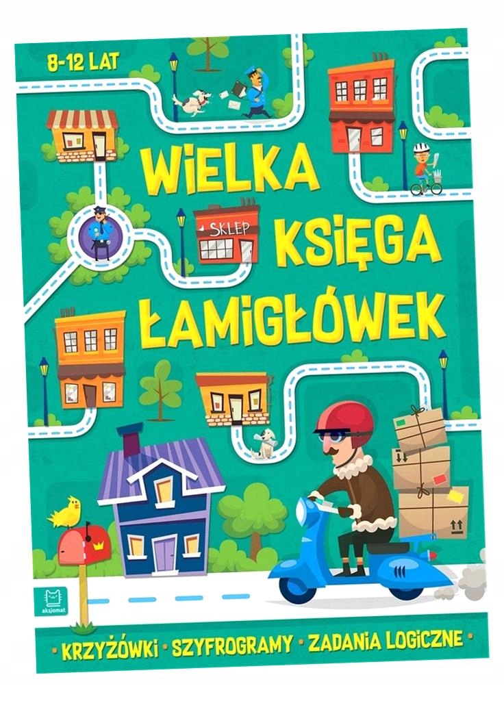 WIELKA KSIĘGA ŁAMIGŁÓWEK. KRZYŻÓWKI, SZYFROGRAMY. . WOJCIECH CZEREPAK