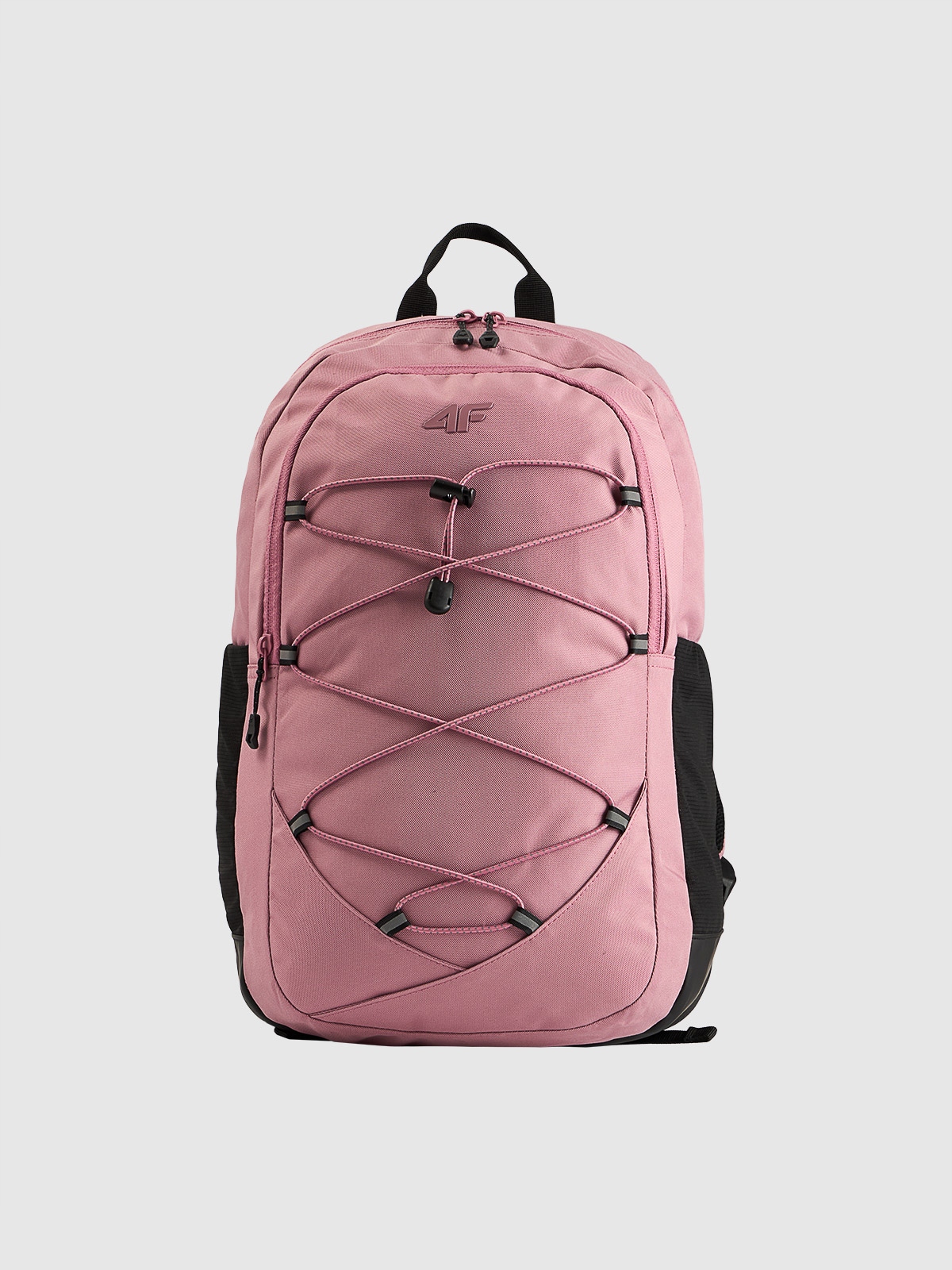 4F Batoh Růžový S Kapsou Na Notebook Univerzální