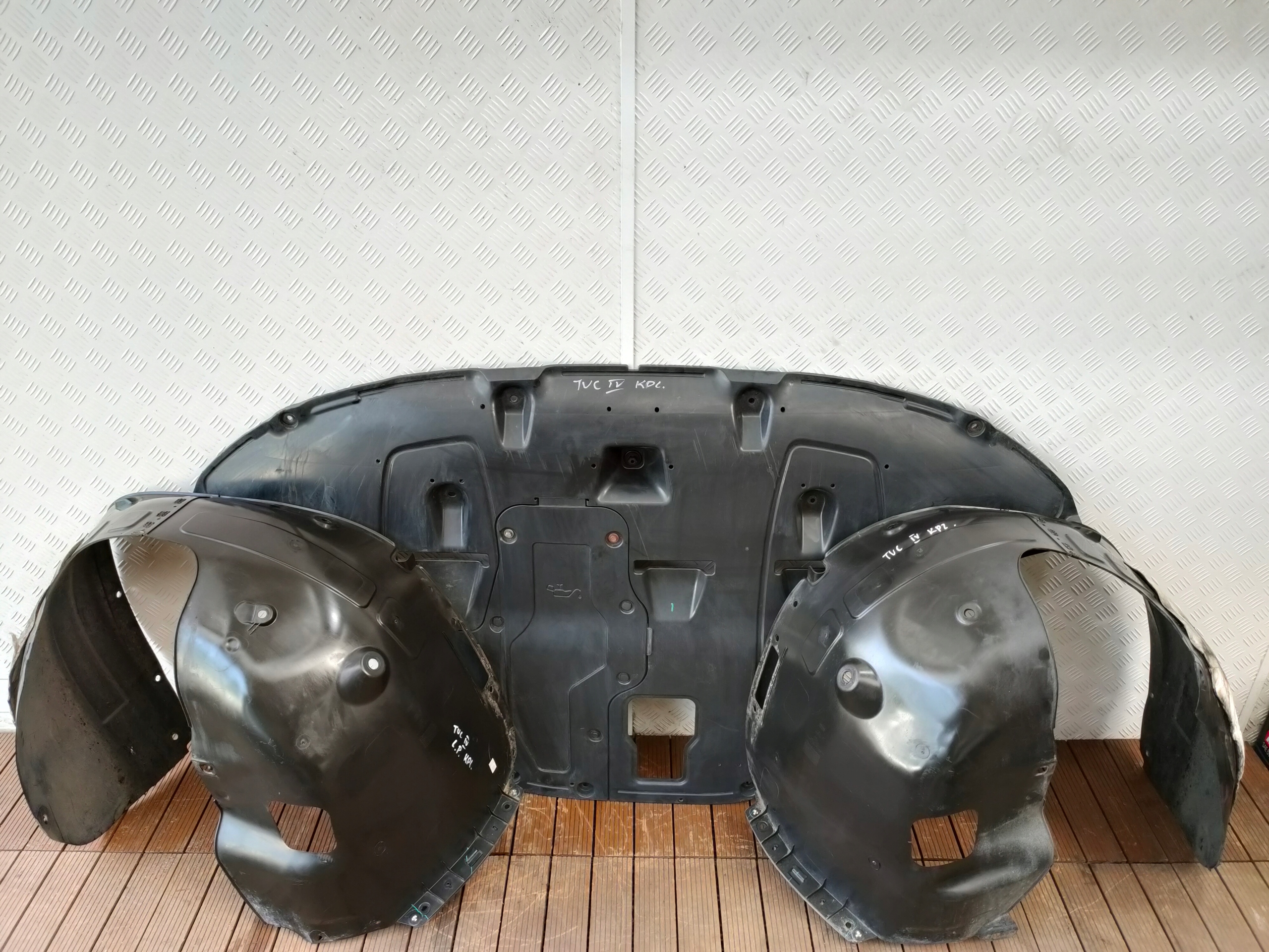 HYUNDAI TUCSON IV 20-24 mudguard front left + right + cover below engine