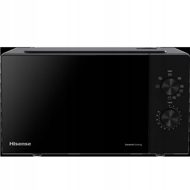 Kuchenka mikrofalowa 700W 25.5 cm 20L Pulse Technology Grill Czarny