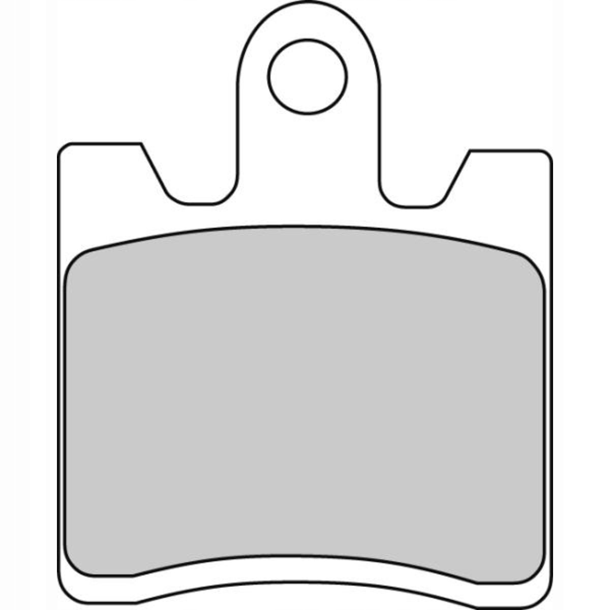 Brzdové doštičky predné St Suzuki An; Yamaha Fjr 40 balík vodiča #14