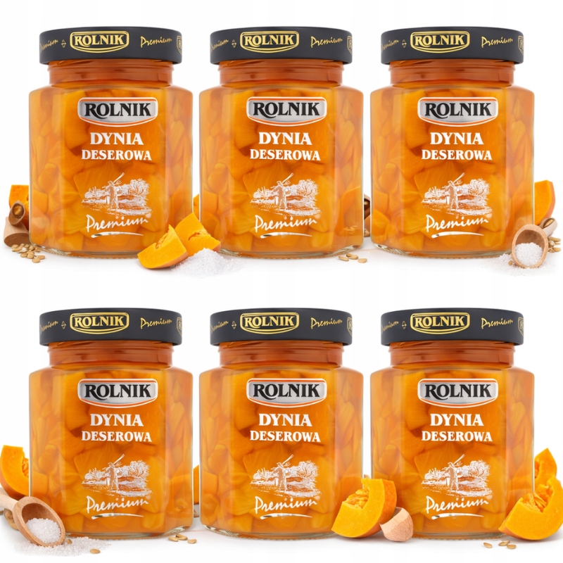 Rolnik Premium Dezertní dýně 6x290 g 314 ml