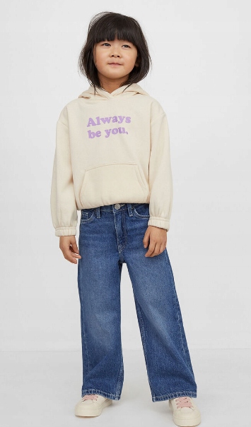 

H&m Dżinsy z szerokimi nogawkami roz 98 cm