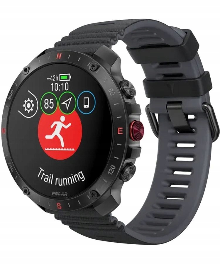 Sportovní hodinky Polar Grit X2 Pro Night Black Set Polar-725882065144