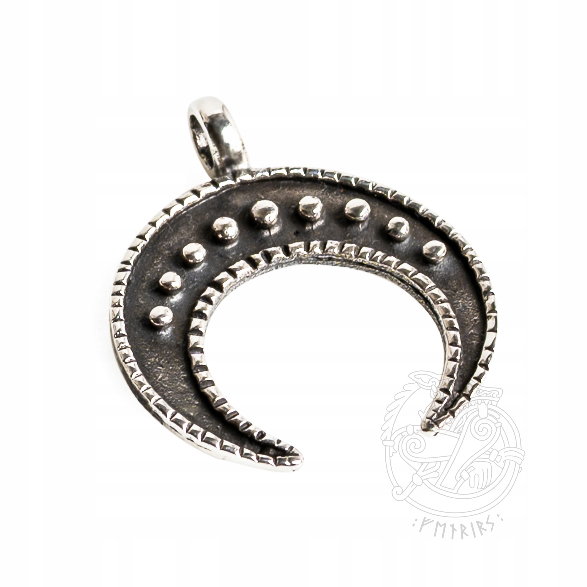 Lunula Danilowo Lunula stříbrná 925 – Slovanský amulet z Danilova šperky