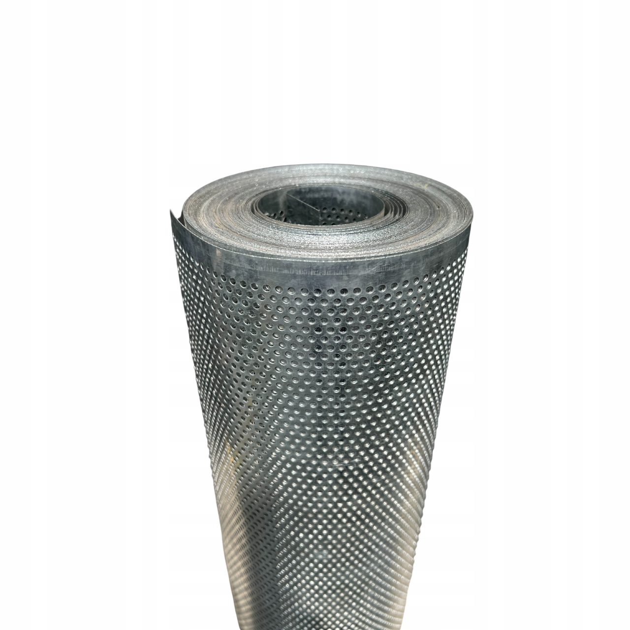 Blacha perforowana ocynkowana grubość 0,7mm oczko 5mm rolka 1x1,25m