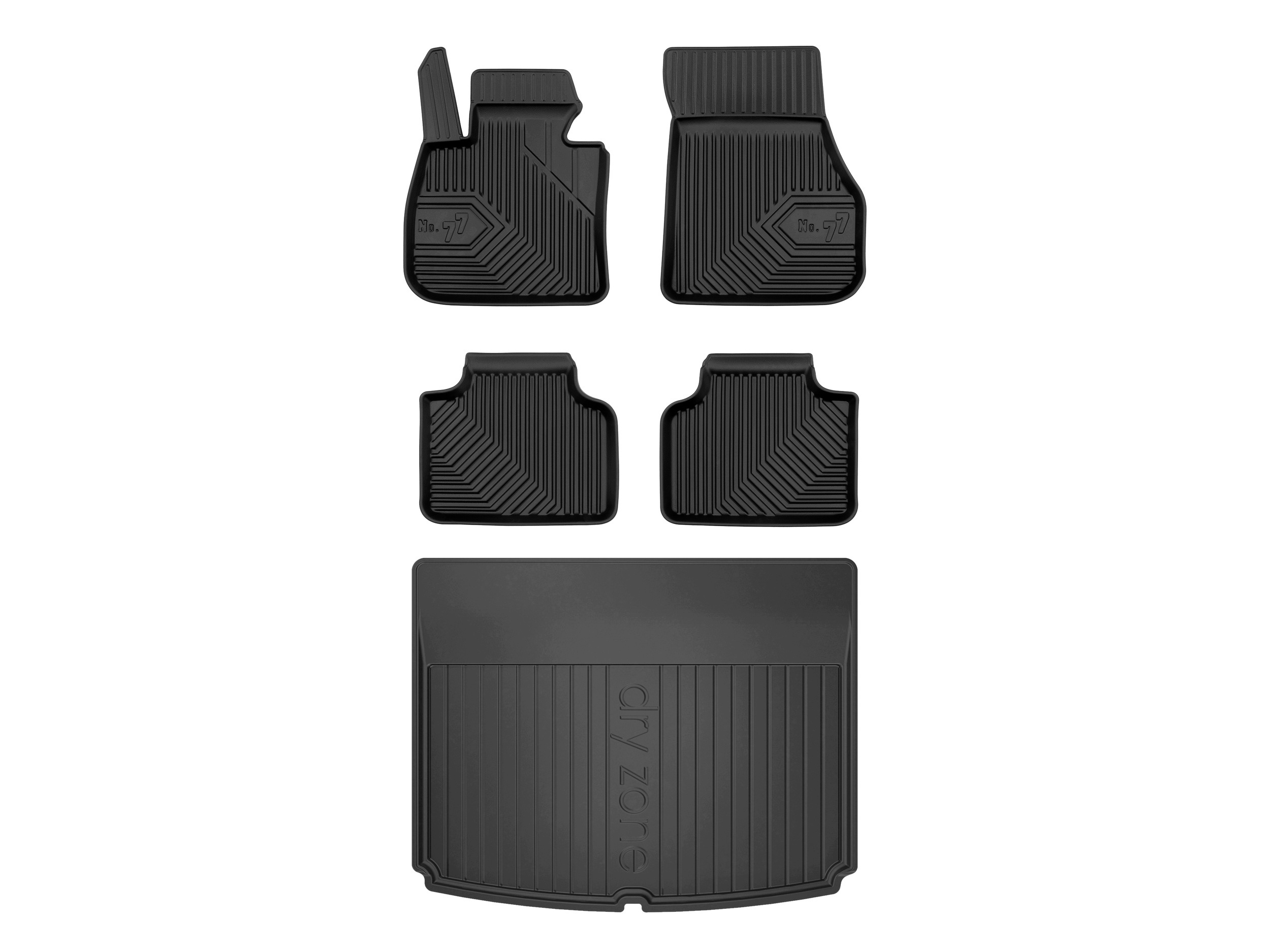 Koberce 3D Tpe rohož pre: Bmw radu 2 Active Tourer F45 2014-2022