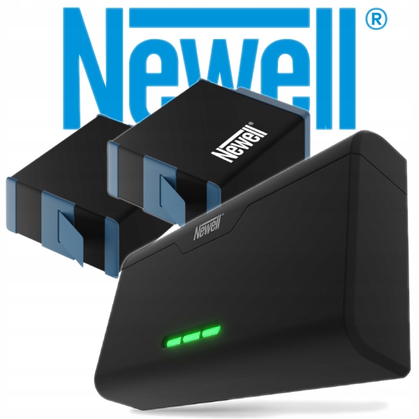 Sada tříkanálové nabíječky a 2 baterií Akumulátor pro GoPro 9 10 11 12